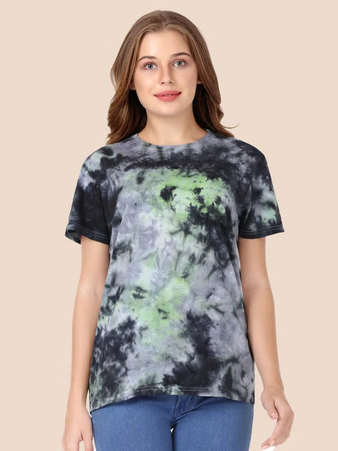 Lzuri Printed Tie-Dye Tee